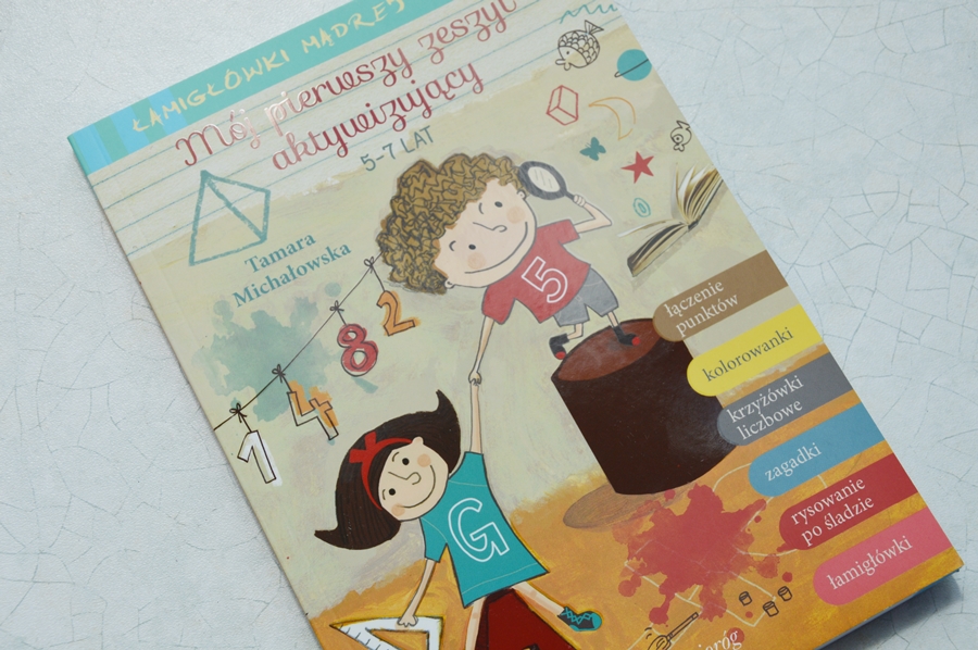 Łamigłówki Mądrej Główki. Mój pierwszy zeszyt aktywizujący 5-7 lat.
