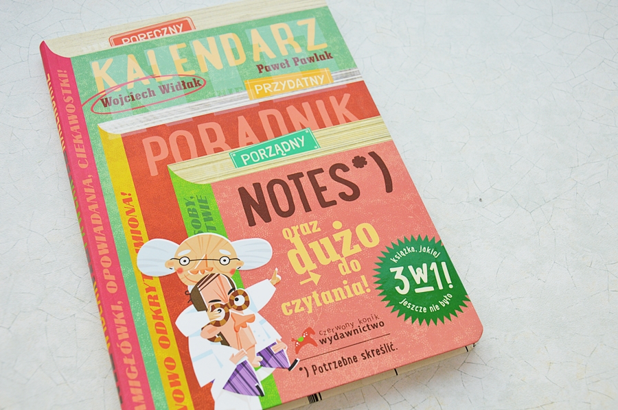 Książka jakiej jeszcze nie było! NIEkalendarz, czyli 3w1.