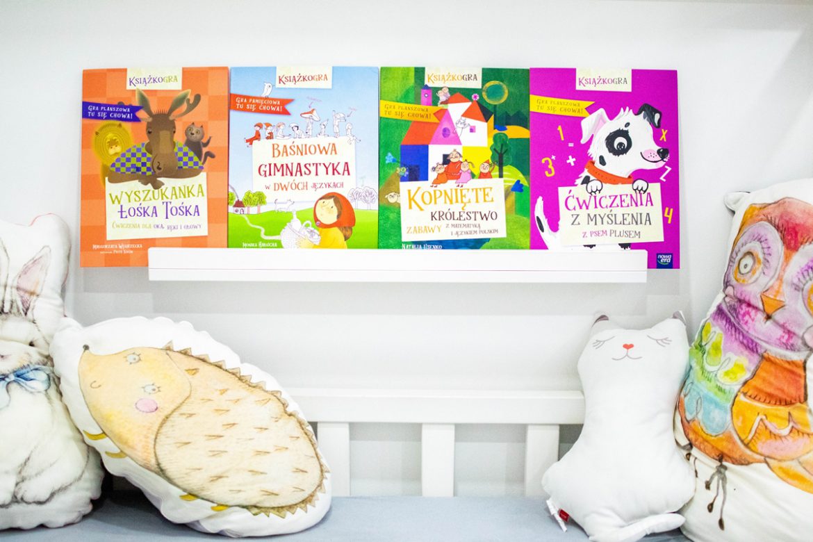 KsiążkoGry – innowacyjne książki aktywizujące dla dzieci w wieku szkolnym