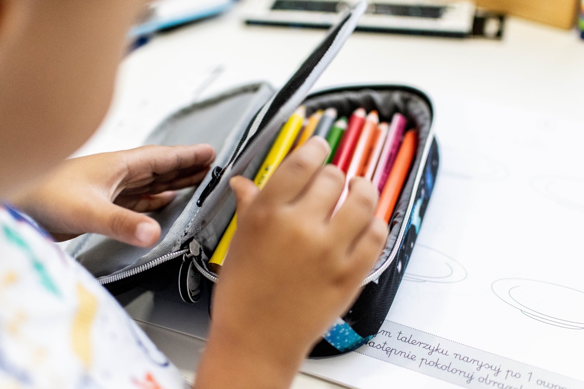 wyprawka szkolna piórnik