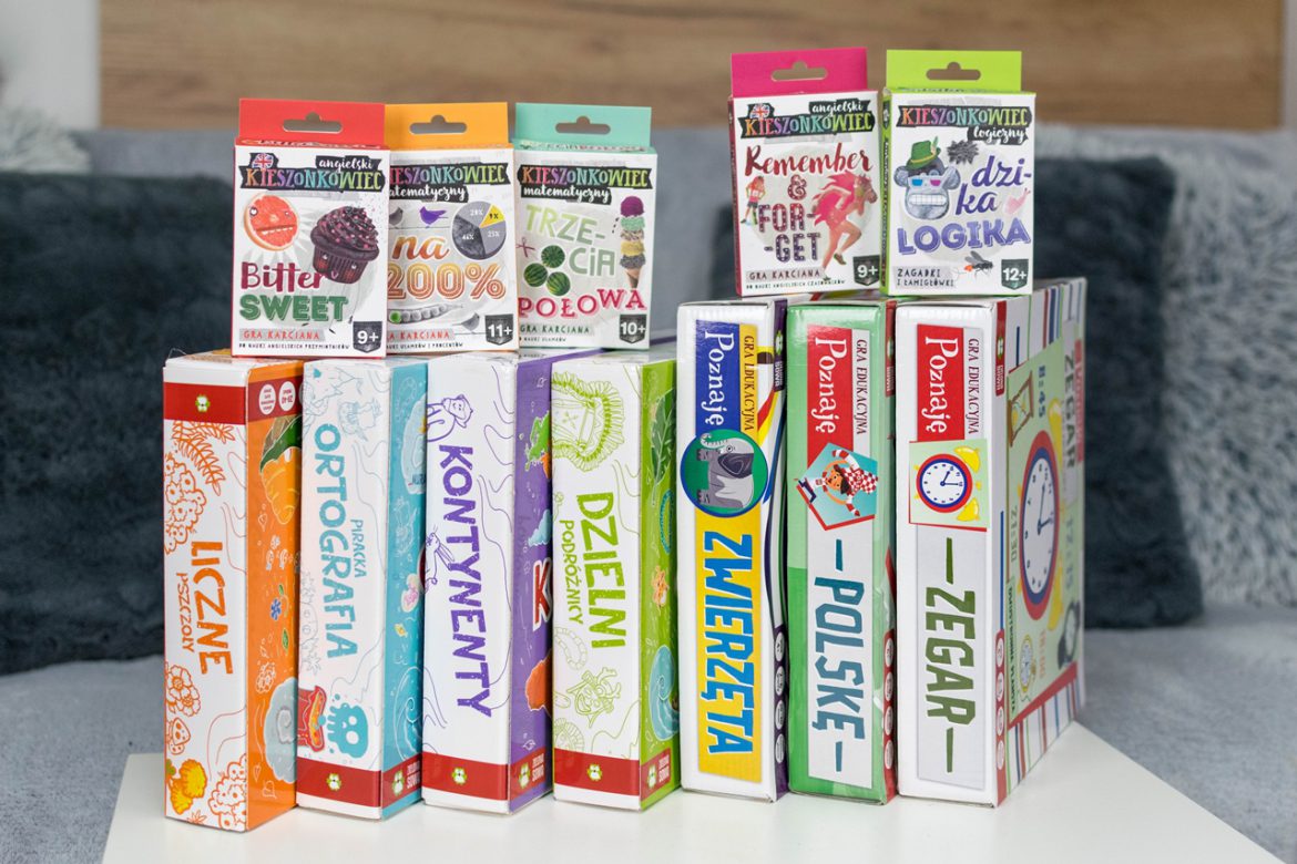 Planszowe i karciane gry edukacyjne dla dzieci – 10 propozycji